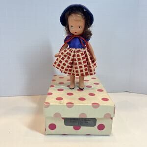 Nancy Ann Storybook Doll ~ #120 “To Market, to Market” Bisque 5.5 W/ Box
